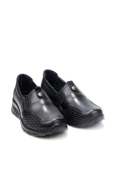 PİSAGOR Pythagoras Ps-33440 Orthopedic Women's Daily Genuine Leather Shoes