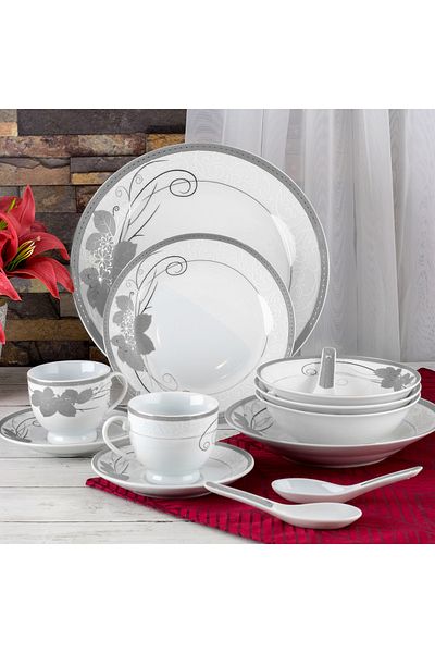 HIC Ceramic Dinner set 42 pieces for 6 persons