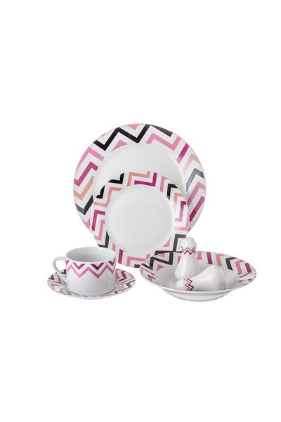 HIC Ceramic Dinner set 32 pieces for 6 persons