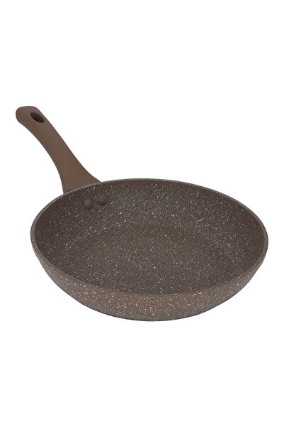 Alsaif Gallery Rocky Granite Pan, 24 cm - Brown