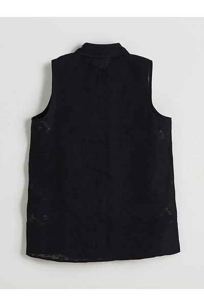 LC Waikiki Lcwaikiki Classic Black Patterned Women's Shirt