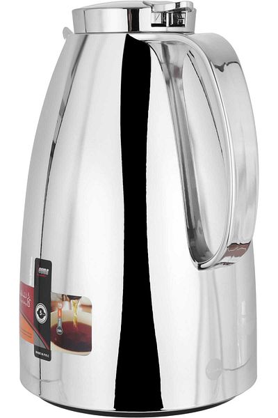 Alsaif Gallery Thermos Lima Alsaif Gallery, 2 Liters, Push-Top, Glass Thermal Inner Container, Plastic Outer Body -