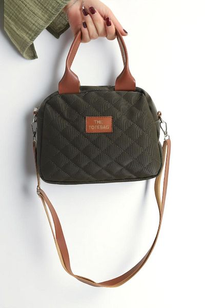 MAMIN Quilted Hand and Shoulder Bag
