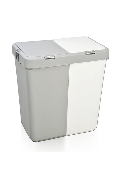 Motek Çok Amaçlı Çift Bölmeli 80 Litre Çamaşır - Kirli Sepeti (2 ADET)