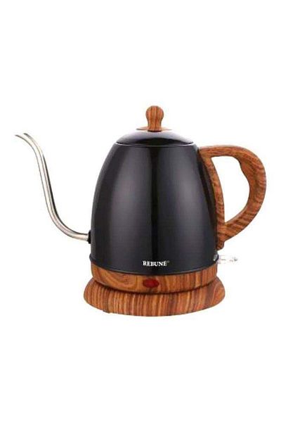 rebune Electric Kettle 1 Liter 1500 Watt Re-1-089 Black/Beige