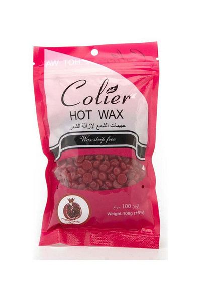 colier Kolier Hot Wax for Hair Removal Red 100g