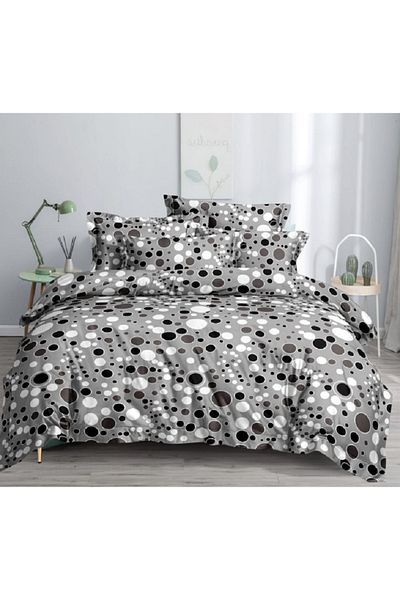 OEM Double bed linen Cotton FINET, for 2 people, 6 pieces, Bed sheet 230 x 250cm