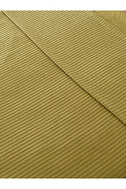 Zeren Home Single Cotton Pique with Hair Braid Model - Bedspread 160 X 220 cm