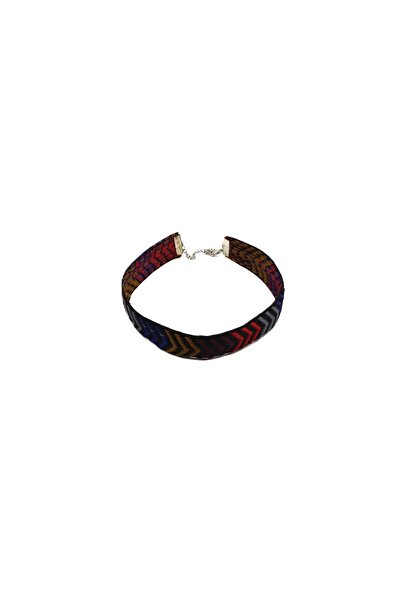 SYAZE Colorful Woven Choker & Bracelet Set – Sergeant Pattern