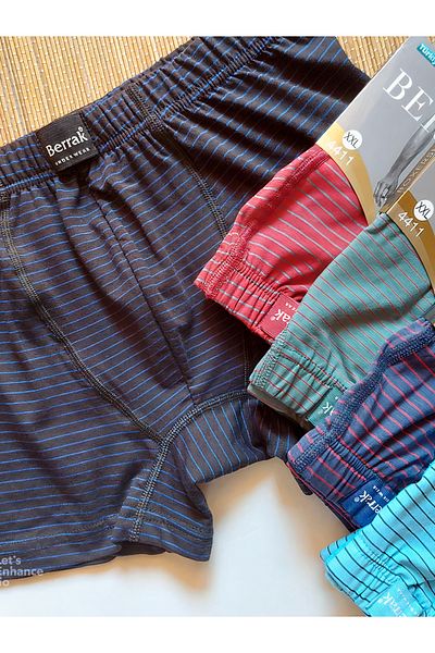 CUBBUX Brrak Cotton Men's Boxers 4 Pieces