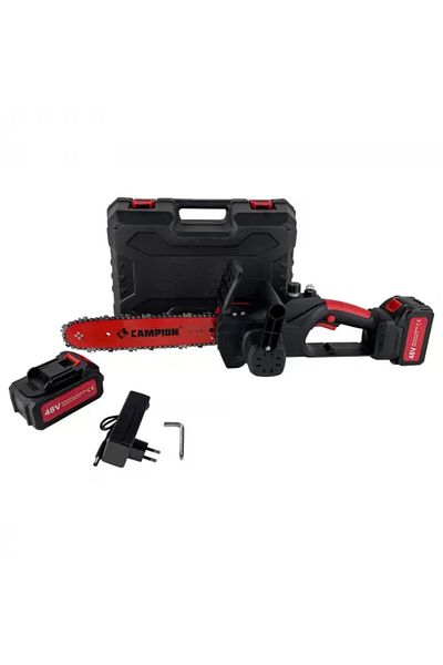 DRSELL Chainsaw with 2 Campion Batteries, 48V, 30cm Blade 2400W
