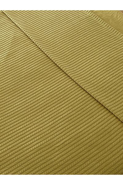 Zeren Home Single Cotton Pique Set with Hair Braid Model - Fitted Sheet 160 X 220 cm