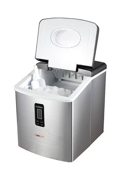 Koolen Compact and Powerful Ice Maker - 1 kg - 130 W - Silver