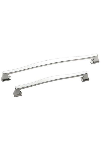 EGESEL Mâner sertar dulap Rota Model 10 bucăți 160 mm Mâner mobilă 1. Clasa Metal / Galben antic și crom