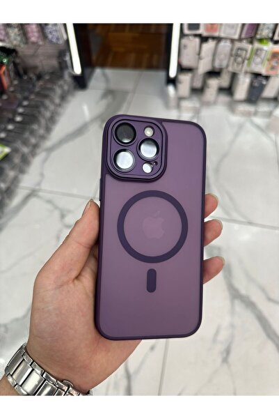 HappyCase iPhone 16 Pro Max Magsafe Uyumlu Kılıf Kamera Lens Korumalı Magsafe...