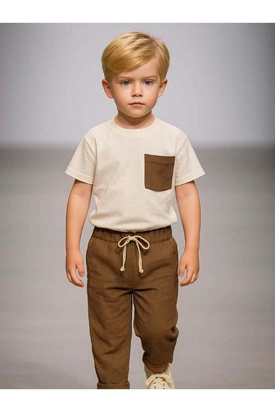 RG Boy's Muslin Pants Set
