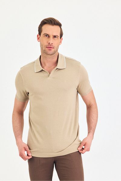 Wellalux Ανδρικό μπλουζάκι Polo Neck