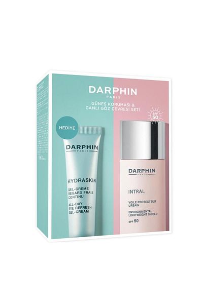 Darphin High Sun Protection and Live Eye Contour Reducing Swelling and Purples Set of 2