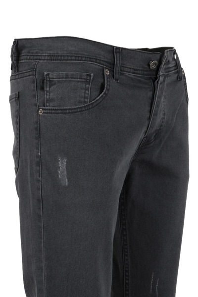 Modarar Men's Gray Jeans Slim Fit Lycra Rar01333