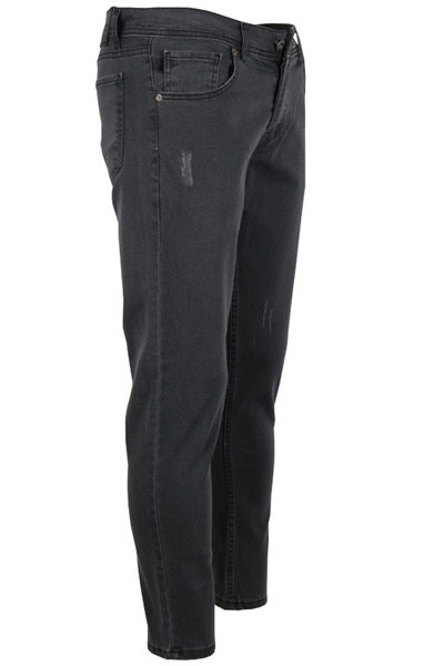 Modarar Men's Gray Jeans Slim Fit Lycra Rar01333