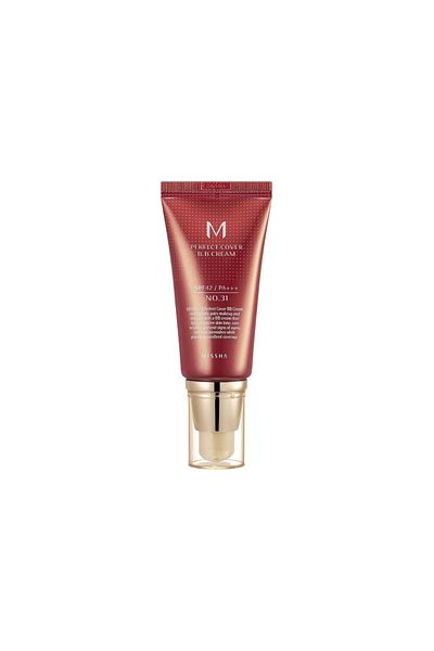 Missha High Coverage BB Cream (shade no. 31 – Golden Beige, SPF 42 / PA+++), Missha, 50 ml