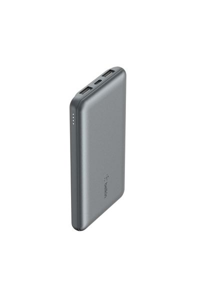 Belkin Acumulator extern Belkin BOOST CHARGE BPB011btGY, 10000 mAh, 2x USB-A, 1x USB-C (Gri)
