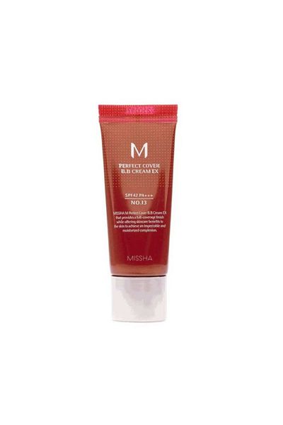 Missha High Coverage BB Cream, SPF42/PA+++ (20 ml, No. 13), Missha, 20 ml