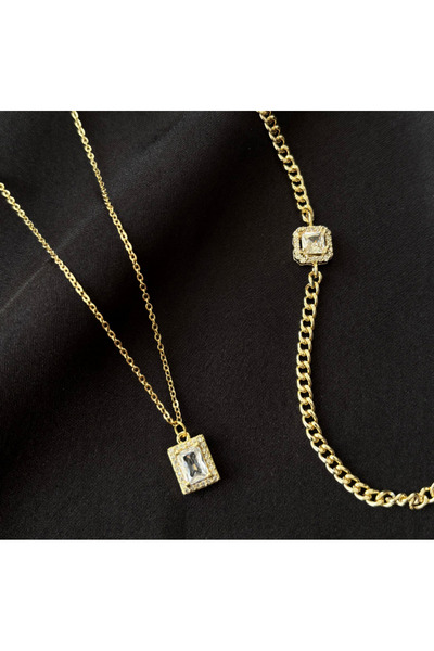 Aslı Gold Baget Takı Seti