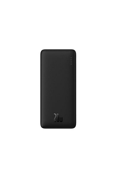 Baseus Baterie externa Baseus Airpow 10000mAh, 20W, 1 x USB, 1 x USB Type-C, total 3A, Negru