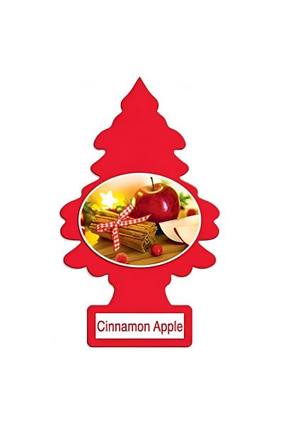Little Trees Cinnamon Apple Scented Hanging Air Freshener – 3-Piece Long-Lasting Card Pack