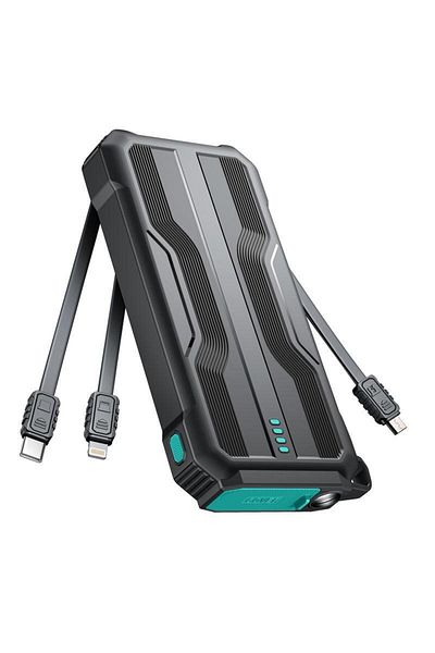 Joyroom Acumulator extern Joyroom, Extreme, 10000mAh, 1xUSB, 1xUSB-C, Indicator baterie, Lanterna