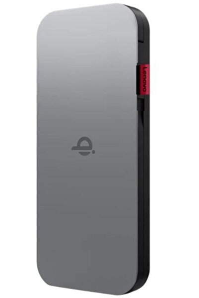 LENOVO Lenovo Go 40ALLG1WWW External Battery, 10000mAh, 30W, USB-C PD 3.0, Qi Wireless Charging 15W (Gray)