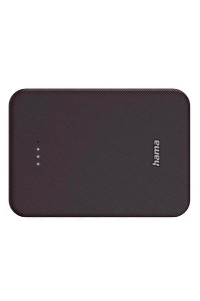 Hama External battery Hama 201712, Color 10, 10000 mAh, USB-C/USB-A (Violet)