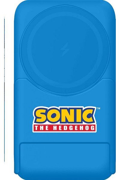 OTL OTL Sonic the Hedgehog external battery, 5000 mAh, USB-C, Wireless charging (Yellow)