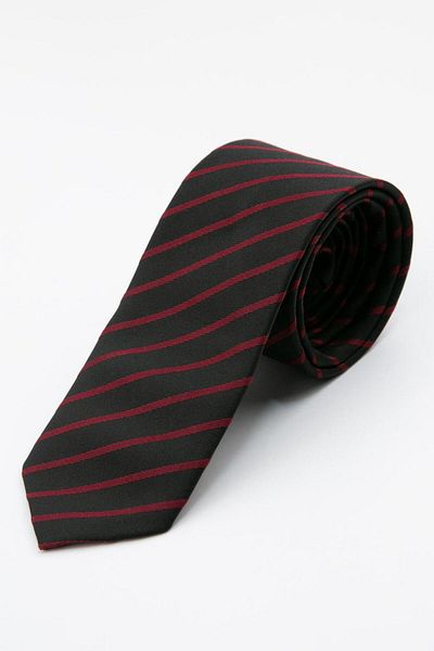 SIRRI Striped Tie and Handkerchief Set for Men (5.5X150Cm)