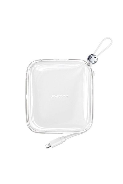 Joyroom Acumulator extern Joyroom, Jelly Series, 10000mAh, 22.5W, 1xUSB, 1xUSB-C, Cablu Lightning incorporat