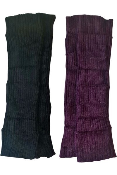 Star Fashion Jambiere dama tricotate, set 2 perechi, calduroase