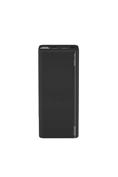 Savio Acumulator extern Savio BA-05, 20000 mAh, încărcare rapidă, Power Deliv...