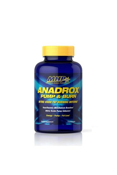 Mhp Anadrox, Pump & Burn, 112 Caps, 28 Servings