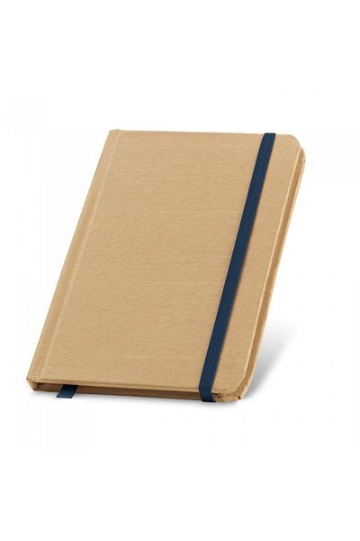 dalimag Pocket notepad, with 160 plain recycled pages and hard cover