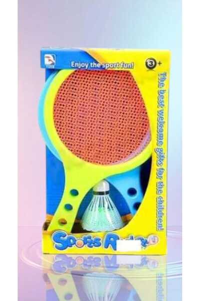 OEM Set Joc Badminton pentru Copii , accesorii fluturas si minge ,19x31x5 cm , 3+