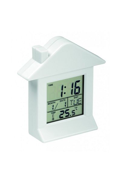 dalimag Ceas birou cu magnet afisaj digital din plastic ceas alarma termometru