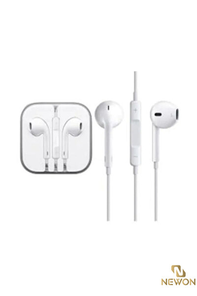Newon Lightning Girişli Mikrofonlu Kablolu Kulaklık Stereo Uyumlu 7 8 X 11 12...