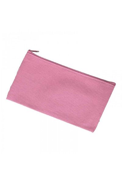 dalimag Zippered pencil case, cosmetic bag, pink, 21x11 cm