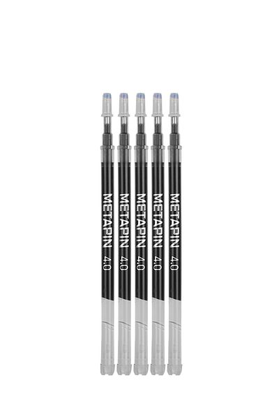 hodbehod Metapin Heat Erasable Flying Refill Pen Inside Black (0.7 mm) - 50 Pieces
