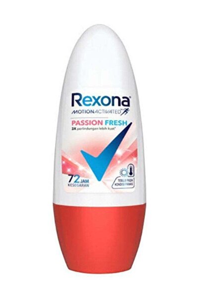 Rexona مزيل عرق باشن فريش، مزيل عرق دوار، ينشط بالحركة، يدوم 72 ساعة - 45 مل