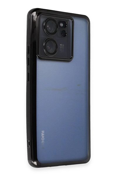 CepteToptan حافظة هاتف Xiaomi Mi 13T من السيليكون مع عدسة - أسود - MKİ2286-4395