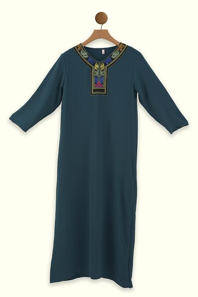 Lilo Co TealEmbro Maxi Dress