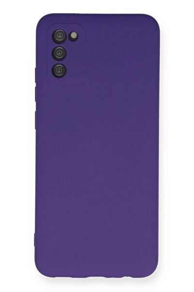 ykavm Newface Samsung Galaxy A03S Case Nano Inside Velvet Silicone - Purple