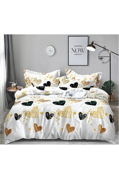 OEM Double bed linen Cotton FINET, for 2 people, 6 pieces, Bed sheet 230 x 250cm